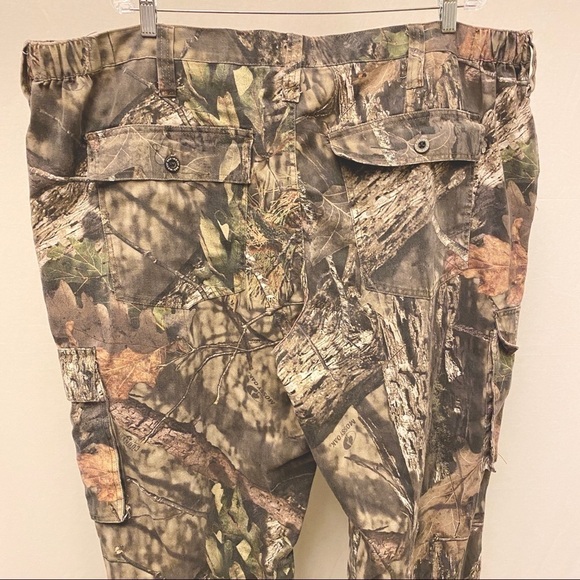 Mossy Oak Cargo Camo Mens Pants XXL (44-46) Walking Hiking Fishing Hunting Sport - Picture 10 of 12